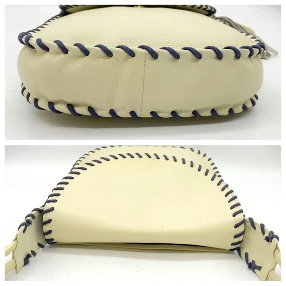 Yves Saint Laurent Cream leather Crossbody Bag - Picture 16 of 16